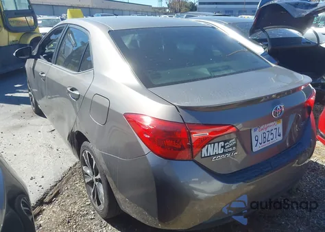2017 Toyota Corolla Se from USA, damaged, VIN 2T1BURHE5HC841184